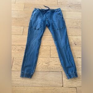 Kuwallatee Dark Wash Denim Jogger Jeans Men’s‎ Sz XL